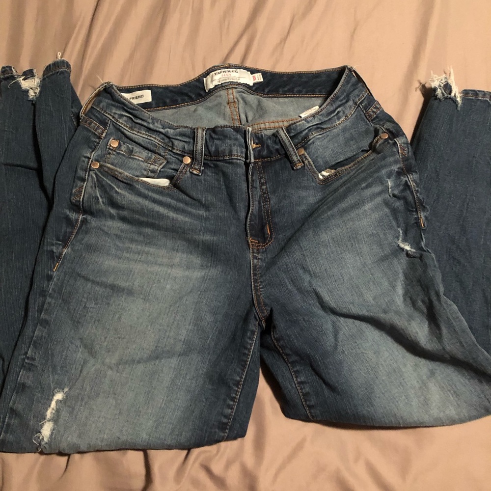 Torrid Girlfriend distress jeans